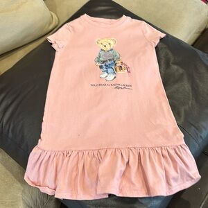 Polo Ralph Lauren dress girls size 6 Polo Bear